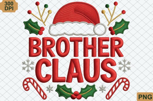 Brother Claus, Christmas PNG Review for Real Embroidery Projects