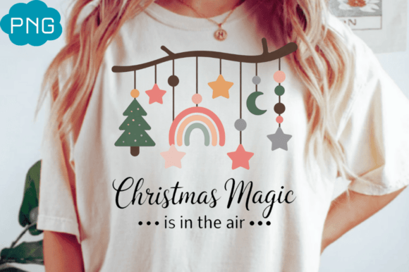 Christmas Magic is in the Air Illustrations for Festive Branding