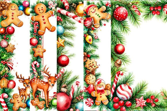 Christmas Notes Pages 8.5x11 Illustrations