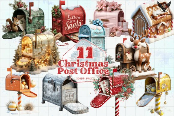 Christmas Post Office PNG: A Designer’s Review for Brand Identity and Illustrations
