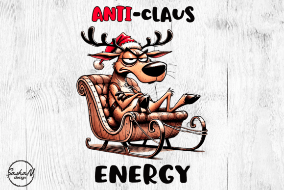 Christmas Sarcastic Quote Sublimation: A Festive Illustration for Bold Branding