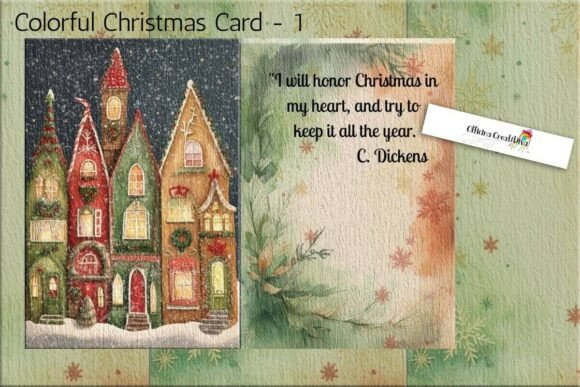 Colorful Christmas Cards Review: A Crafter’s Take on Illustrations