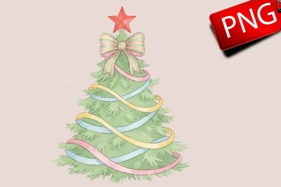 Colorful Coquette Christmas Tree Png Svg Review for Real Projects
