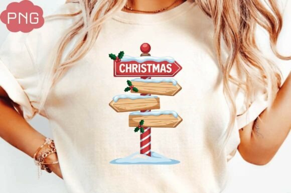 Cute North Pole Signboards for Embroidery Projects