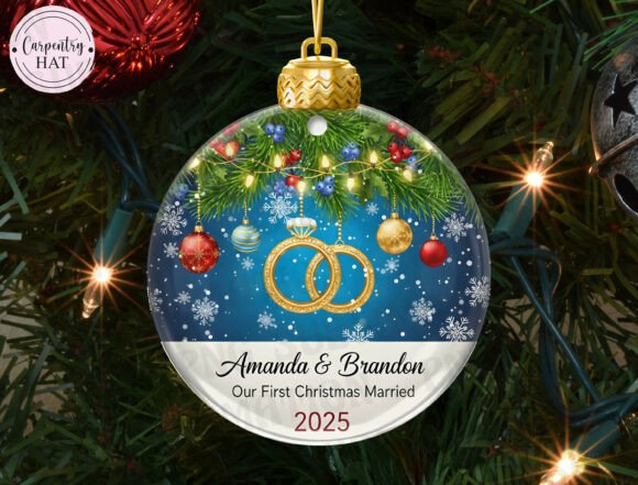 First Christmas Married Ornament PNG: A Practical Review for Illustrations Sellers