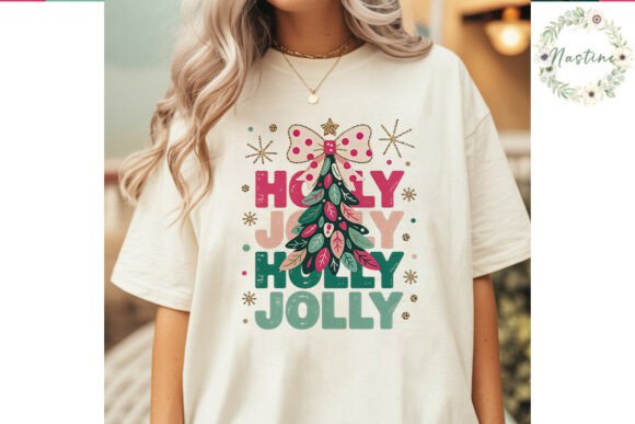 Holly Jolly Christmas Tree PNG Clipart: A Festive Illustration for Marketers