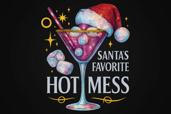 Santa’s Favorite Hot Mess Christmas PNG: A Real-World Design Review