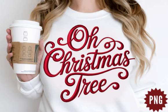 Vintage Christmas Tree PNG Design for Illustrations