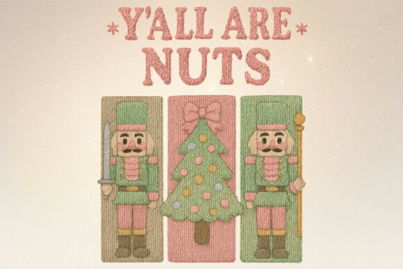 Y’all Are Nuts Crochet Christmas PNG Review
